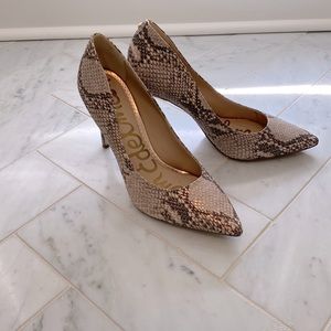 Sam Edelman Snakeskin Pumps